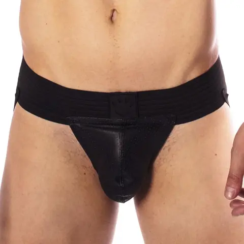 Prowler RED Hole Punch Jock Black L