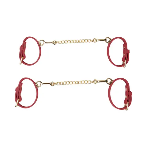 Temptasia Ardor Wrist & Ankle Restraints in Red