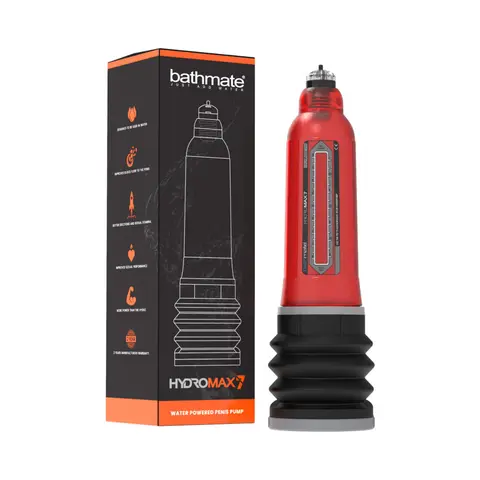 Bathmate Hydromax7 in Red