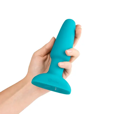 b-Vibe Rimming 2 Rotating and Vibrating Remote Control Plug in Teal