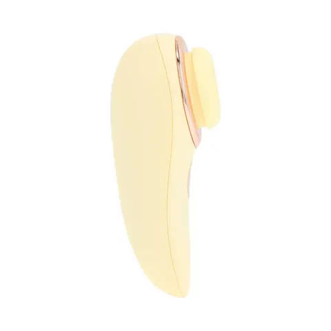 LoveLine Aurie AirTapTech Rechargeable Vibrator in Yellow
