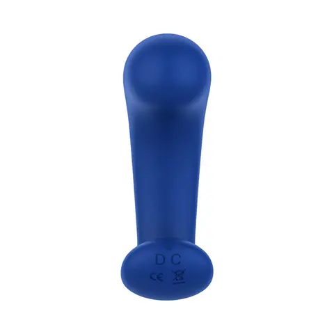 Forto Curved Vibrating Massager Blue