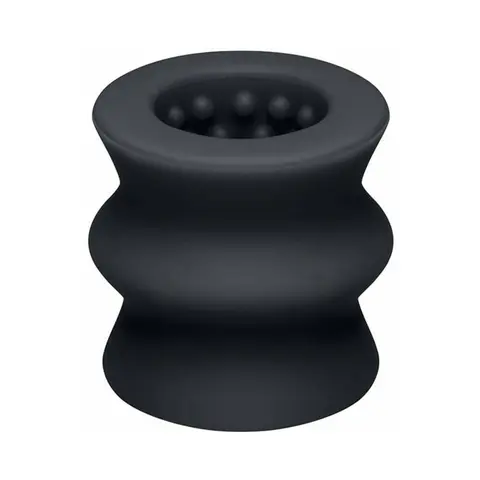 Me You Us Signature The Silicone Oral Stroker in Black