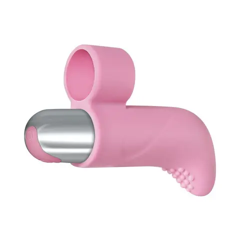 Adam & Eve Silicone Rechargeable Finger Vibe (Bag Packaging)