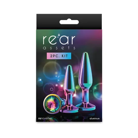 Rear Assets Tapered Trainer Plug Kit in Multicolor/Rainbow