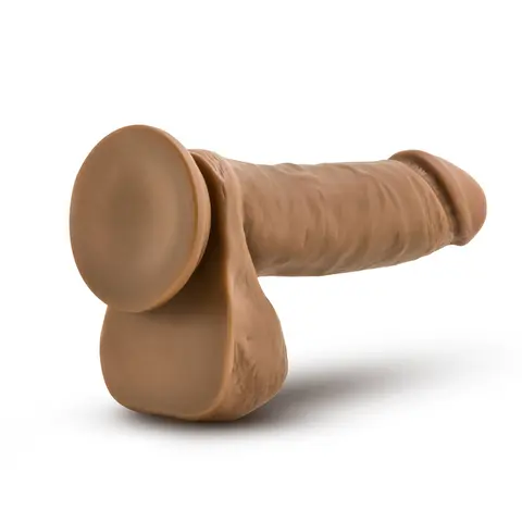 Dr. Skin Dr. William 8 in. Dildo with Balls in Tan