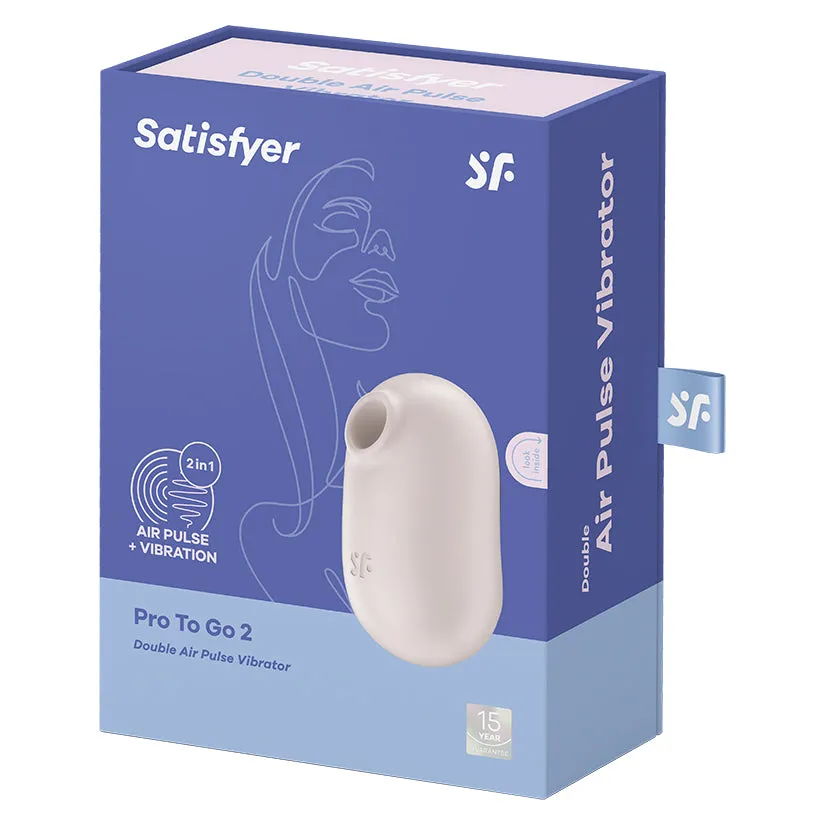 Satisfyer Pro To Go 2 in Beige