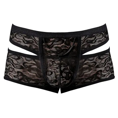 Male Power Lucifer Cutout Short Black L