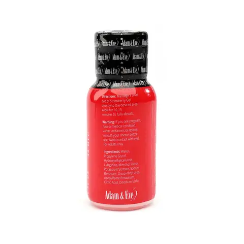 Adam & Eve Strawberry Clit Sensitizer 1 oz.
