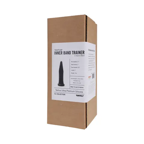 Tantus Inner Band Trainer Dildo Onyx (Box)