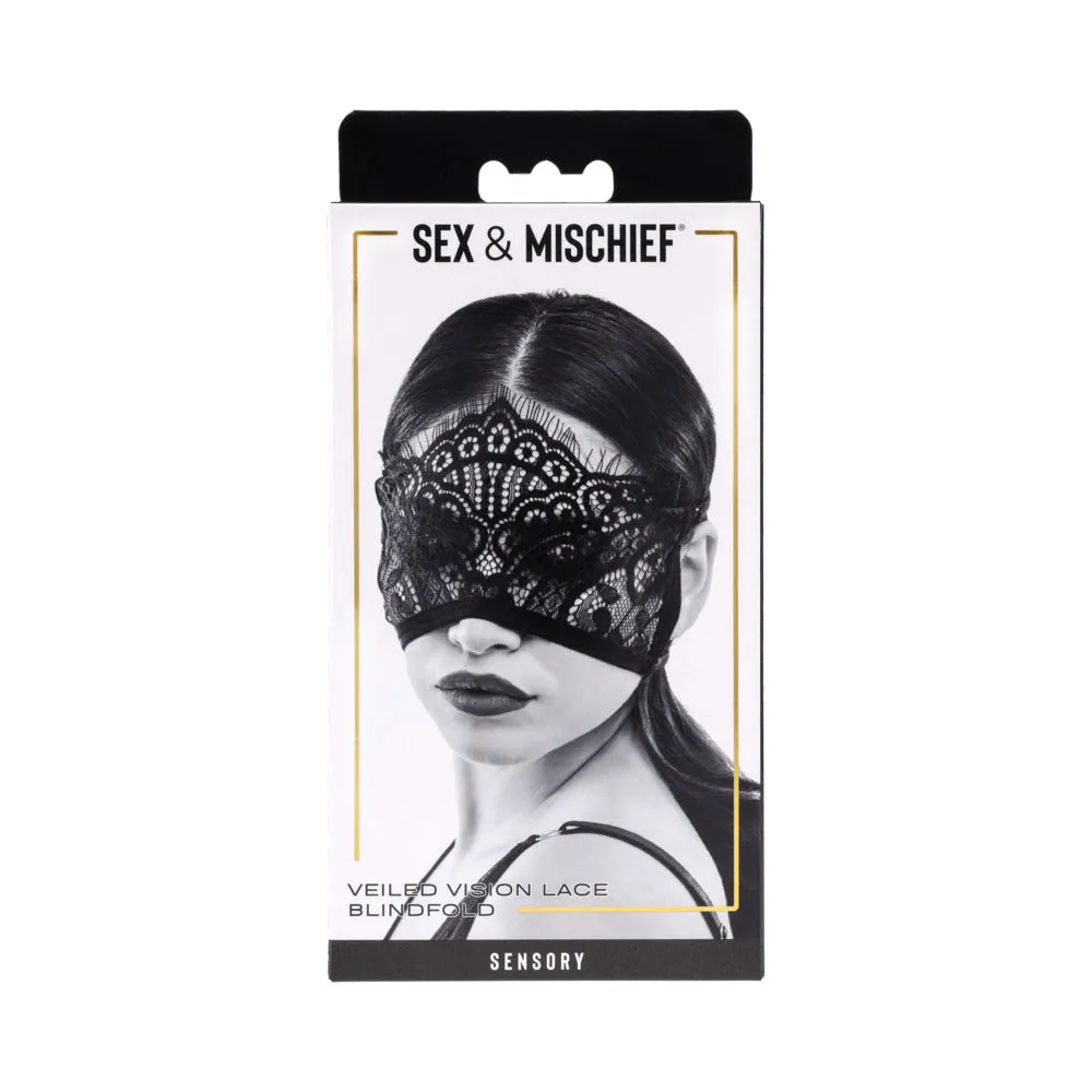 Sportsheets Sex & Mischief Veiled Vision Lace Blindfold