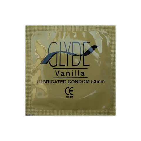 GLYDE Ultrathin Latex Condom Vanilla Flavored 12-Count