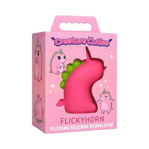 Creature Cuties Flickyhorn Flicking Silicone Stimulator