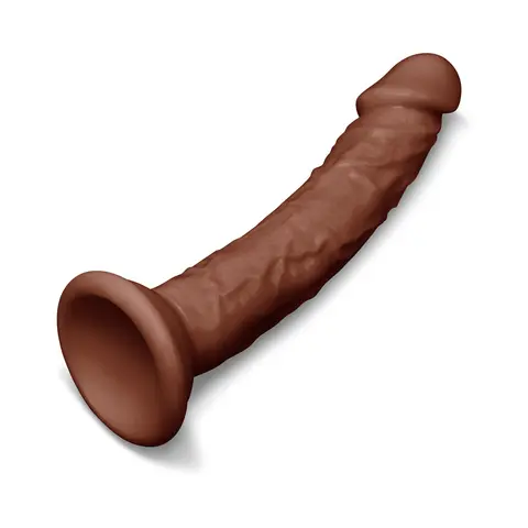 Together Tones 6.75 in. Realistic Dildo in Dark