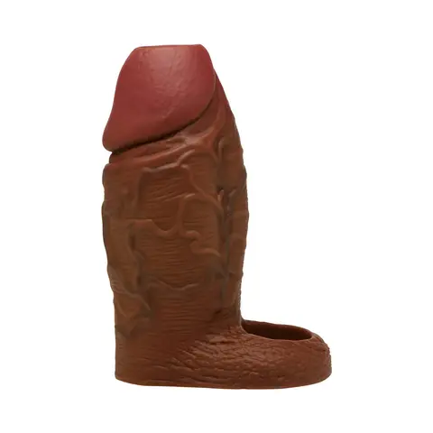 JOCK Silicone Penis Extension Sleeve in Dark