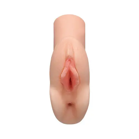 PDX Plus Perfect Pussy Double Stroker in Beige