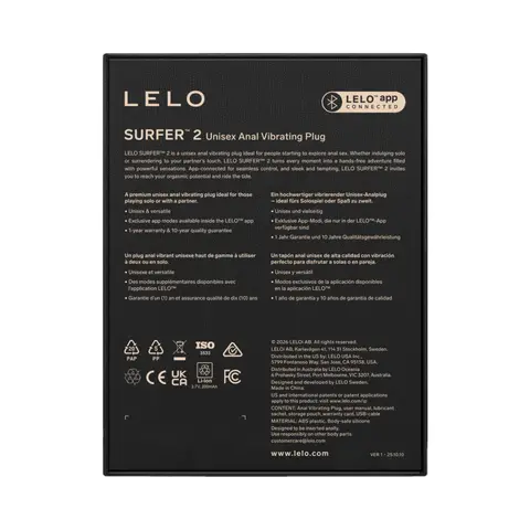 LELO Surfer 2 in Cyber Purple