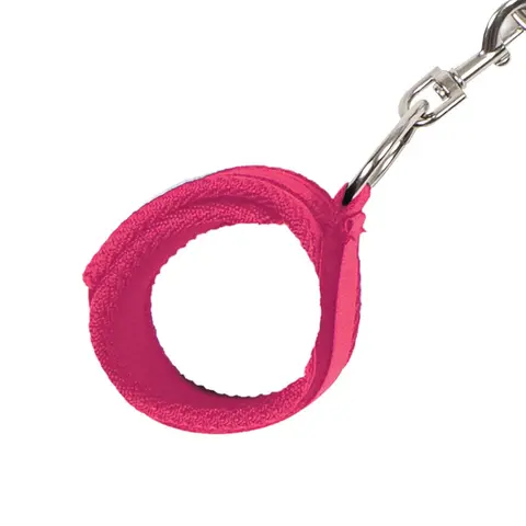 Lux Fetish 7-Piece Bed Spreader Playful Restraint System in Hot Pink