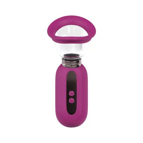Pumped Dazzling Automatic Rechargeable Vulva & Breast Pump in Pink