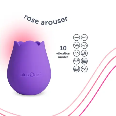 plusOne® Rose Toy Arouser