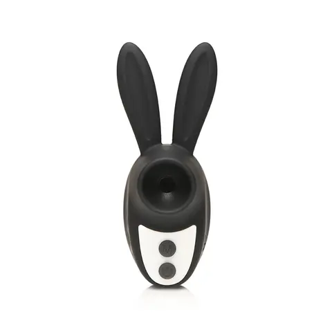 Shegasm Sucky Bunny Clit Stimulator in Black