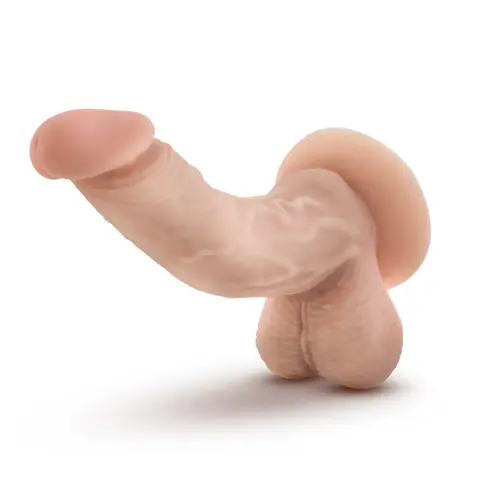 Dr. Skin Dr. Stephen 6.5 in. Dildo with Balls in Beige