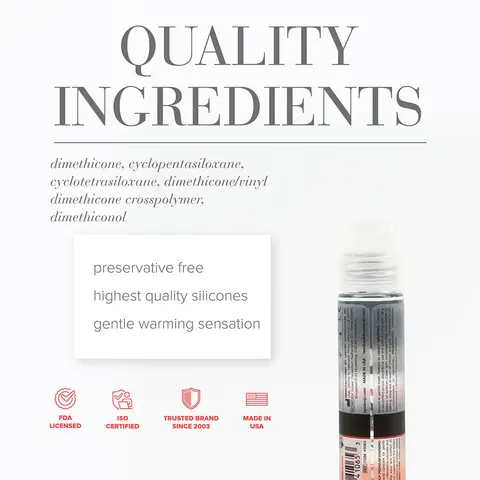JO Premium Anal Warming Silicone-Based Lubricant 2 oz.