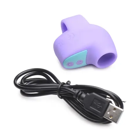Shegasm Mini 12X Mini Silicone Clit Stimulator in Purple