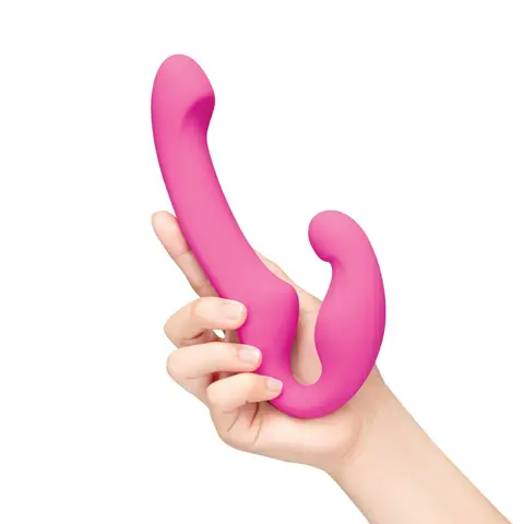 Me You Us Signature The Strapless Strap-On in Pink