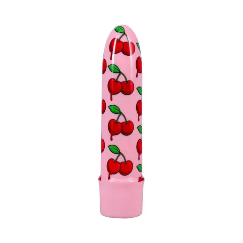 GoodHead Buzz Buddies 5 in. Muti-Speed Vibe Cherries