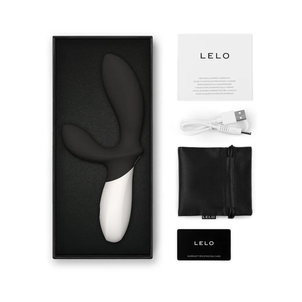 LELO LOKI Wave 2 Rechargeable Silicone Dual Stimulation Prostate Vibrator Black