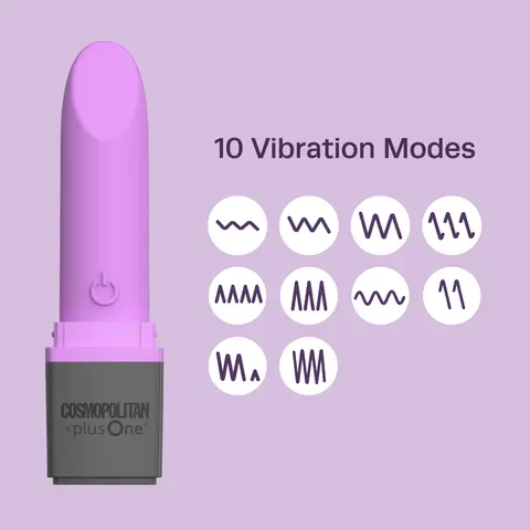 Cosmopolitan X plusOne Read My Lipstick Vibrator