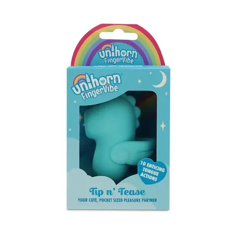 Unihorn Finger Vibe Tip N Tease