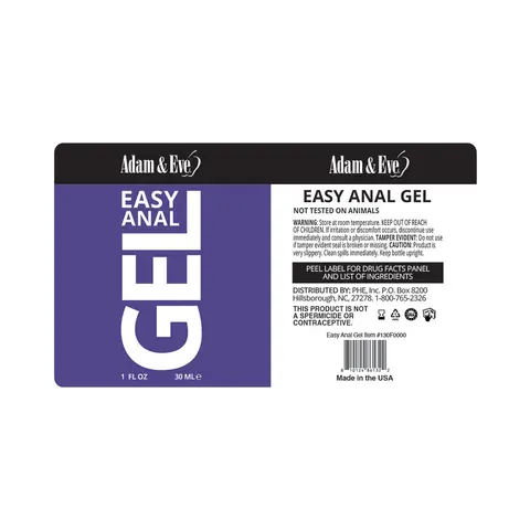 Adam & Eve Easy Anal Gel