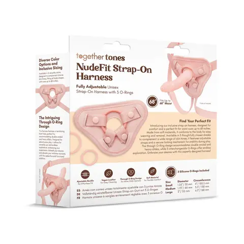 Together Tones NudeFit Strap-On Harness in Light