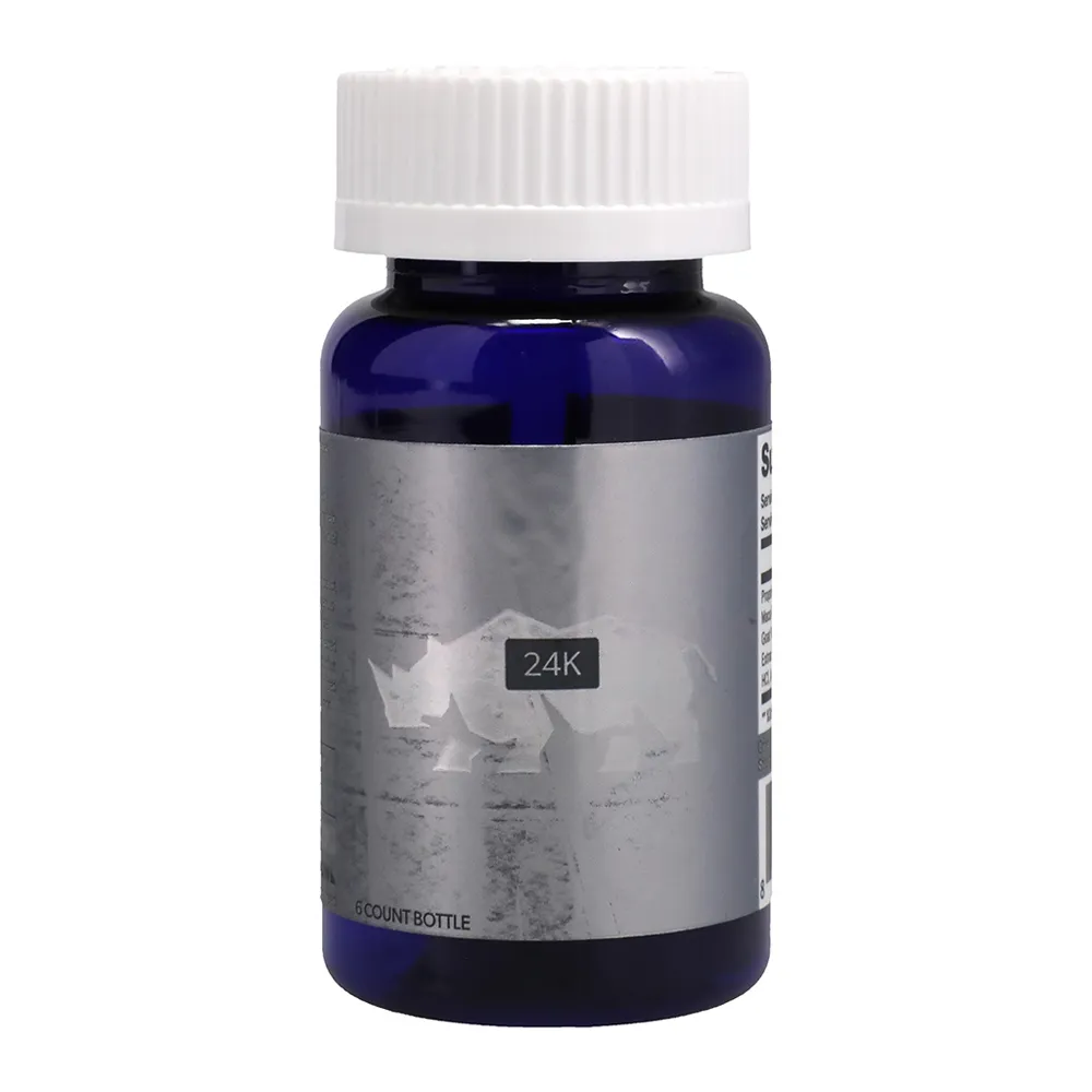 Rhino Platinum 24K Bottled Capsules 6ct