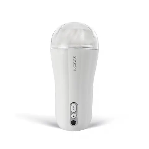 Svakom Robin Vibrating Masturbator White