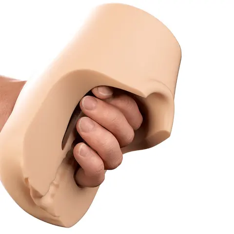 PDX Plus Pussy Pounder Squeeze Stroker in Light