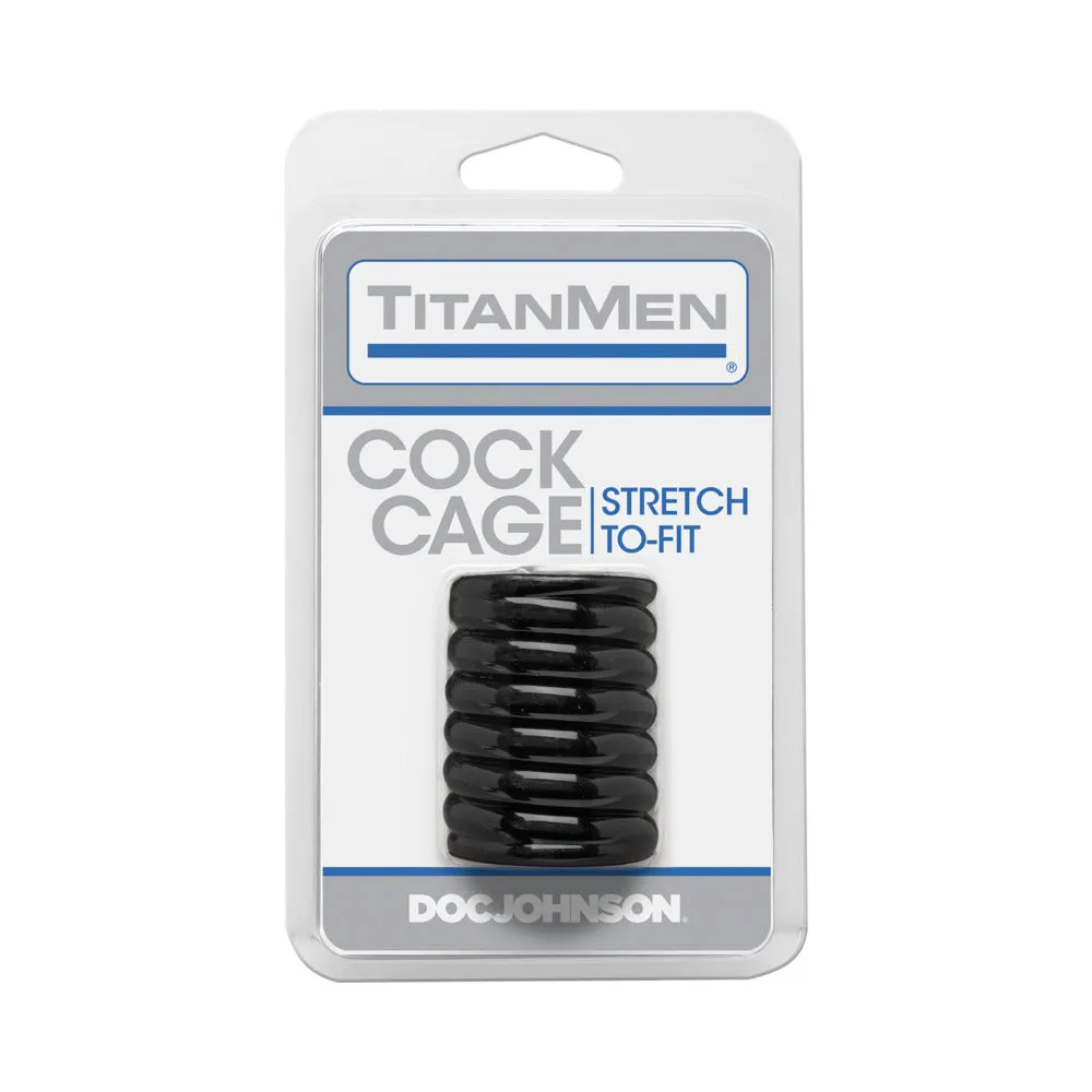 TitanMen - Cock Cage in Black
