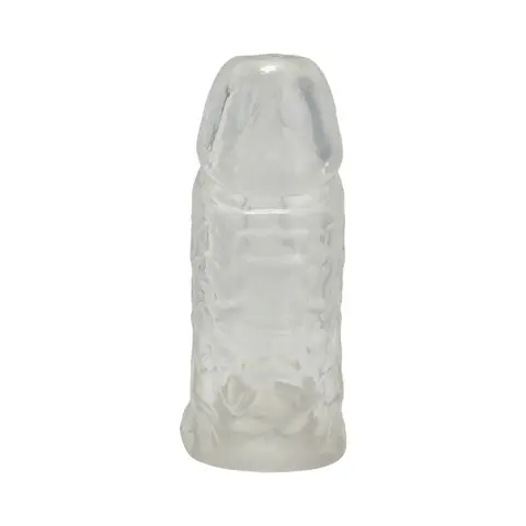 TitanMen Cock Sleeve with Ball Strap 4.5 in. Clear