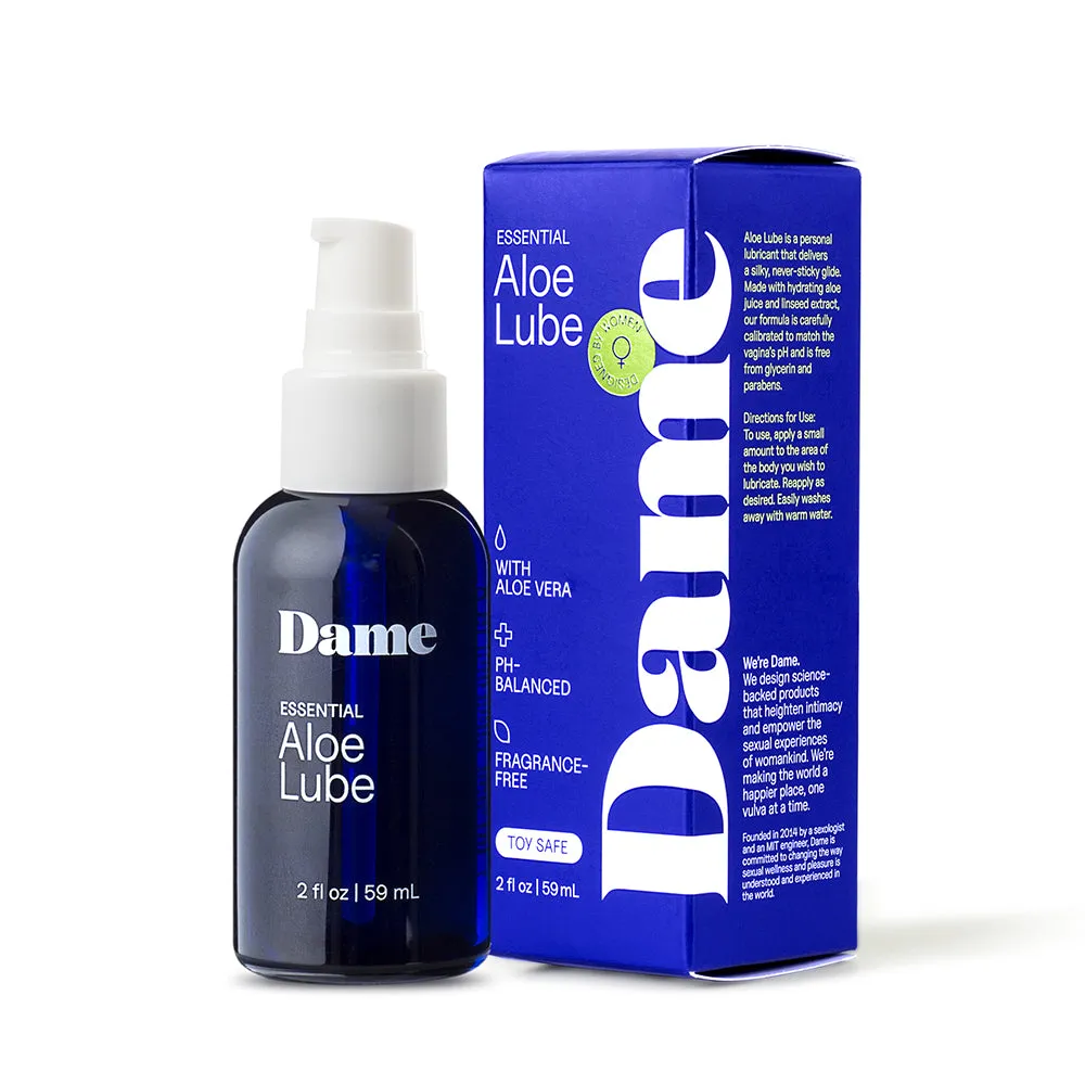 Dame Aloe Lube Personal Lubricant 2 oz.