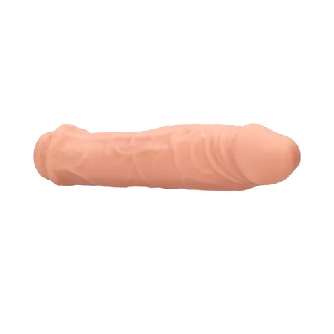 RealRock Realistic 6 in. Penis Sleeve Extender in Beige