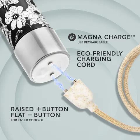 The Collection Eden Limited Edition Rechargeable 7 in. Vibrator Black