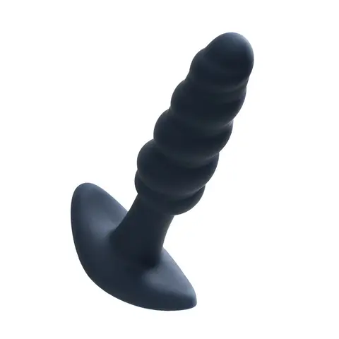 VeDO Twist Rechargeable Silicone Vibrating Anal Plug in Black