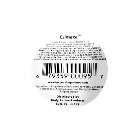 Body Action Climaxa (.5oz)
