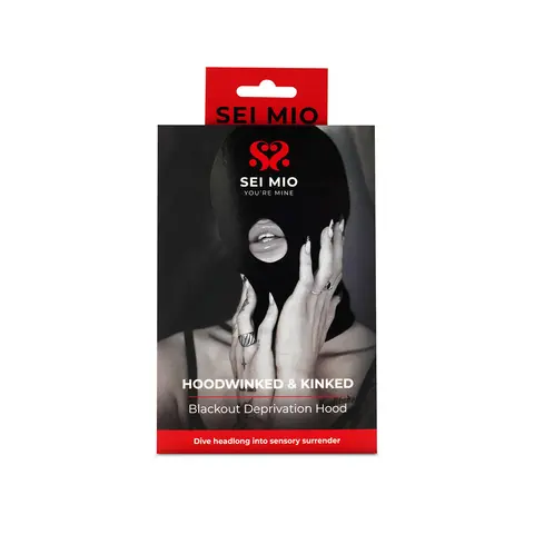SEI MIO Hoodwinked and Kinked Deprivation Hood with Blackout Panel