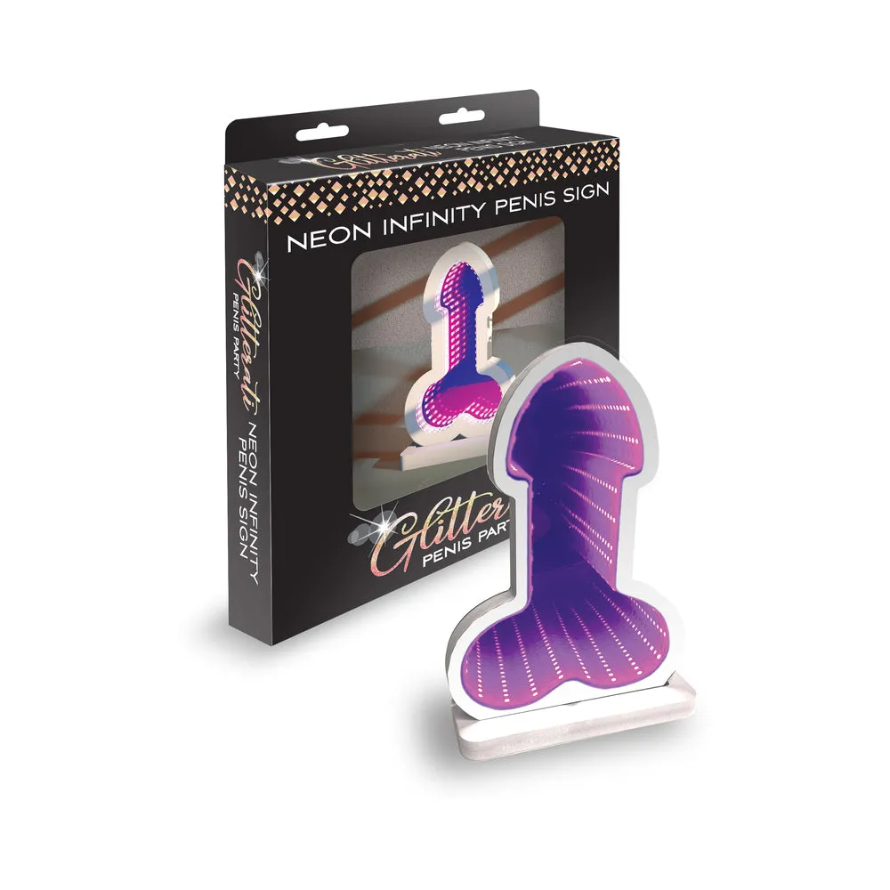 Glitterati Infinity Penis LED Light