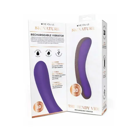 Me You Us Signature The Bendy Vibe in Purple