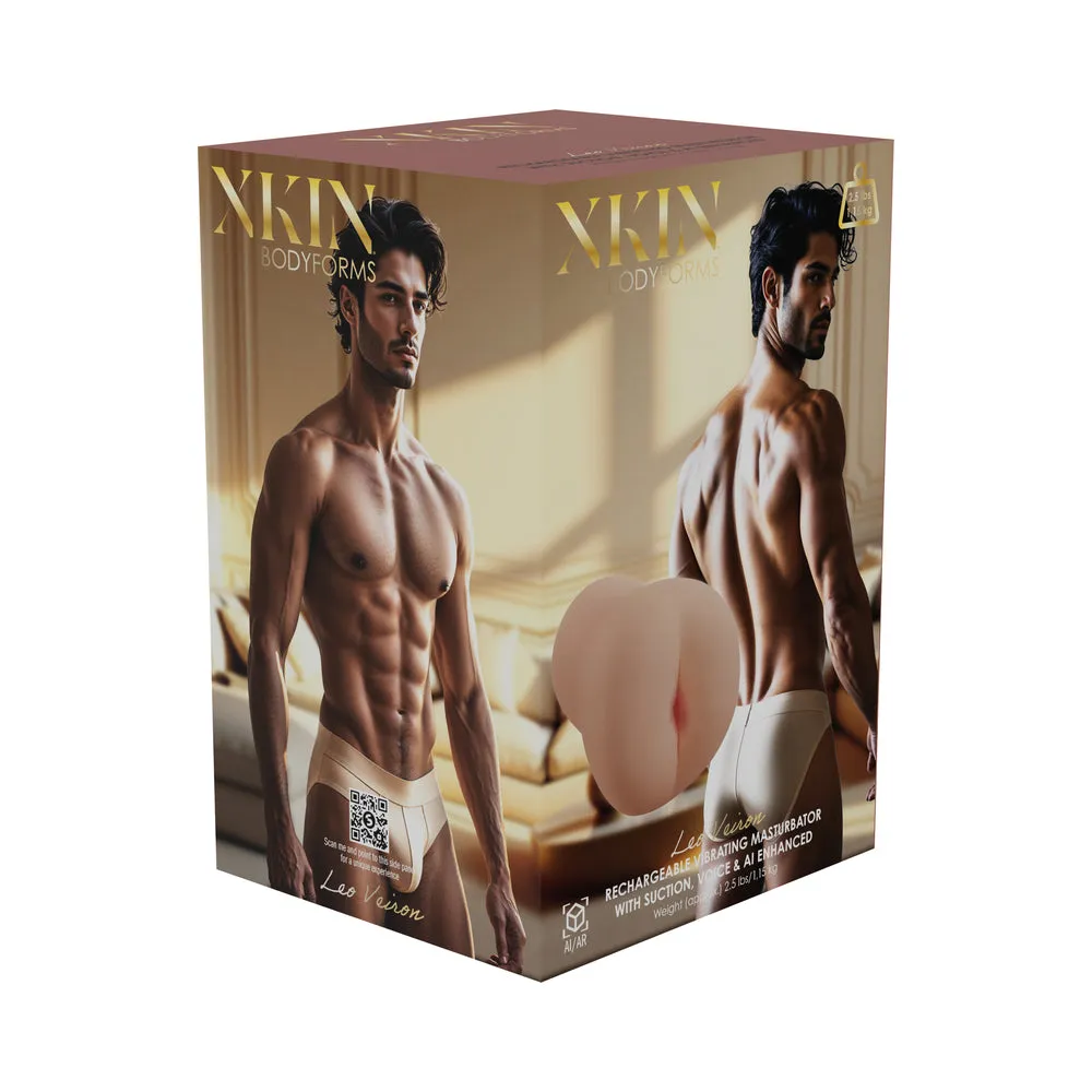 XKIN Leo Veiron Ass Vibration + Suction + Voice Masturbator