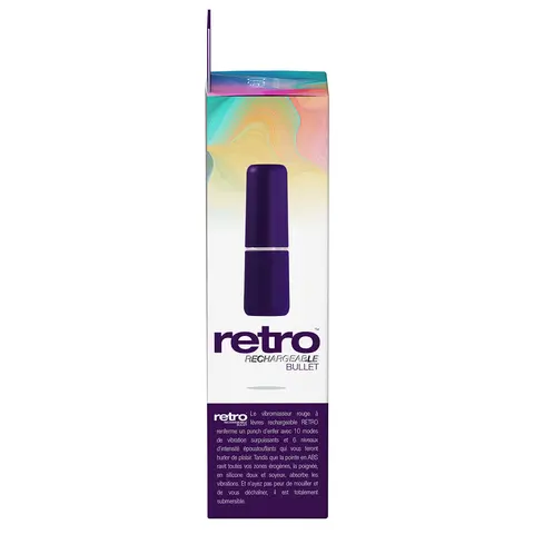 VeDO Retro Rechargeable Bullet in Purple